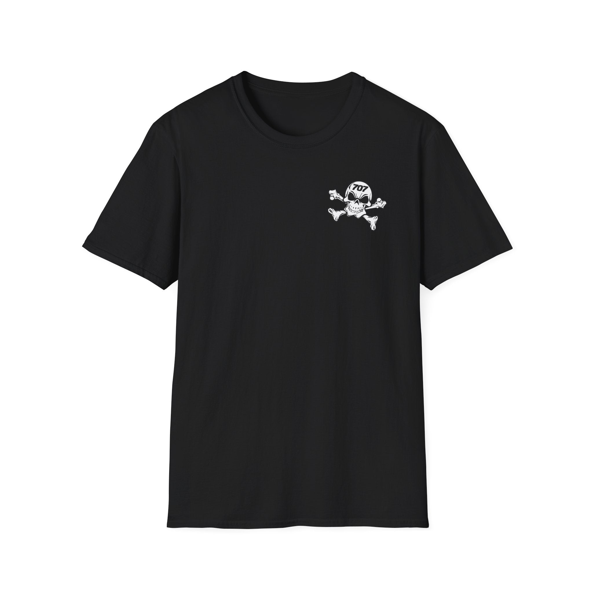 Twisted Bones Racing T‑Shirt — Skeleton Logo Motorsport Tee