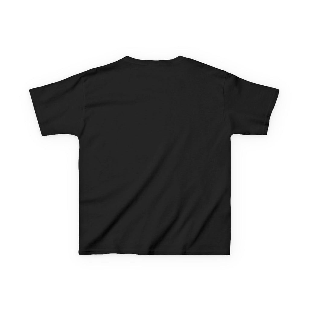 Kids T-Shirt - 'Twisted Bones' Skull & Crossbones Graphic Tee (Green Grunge)
