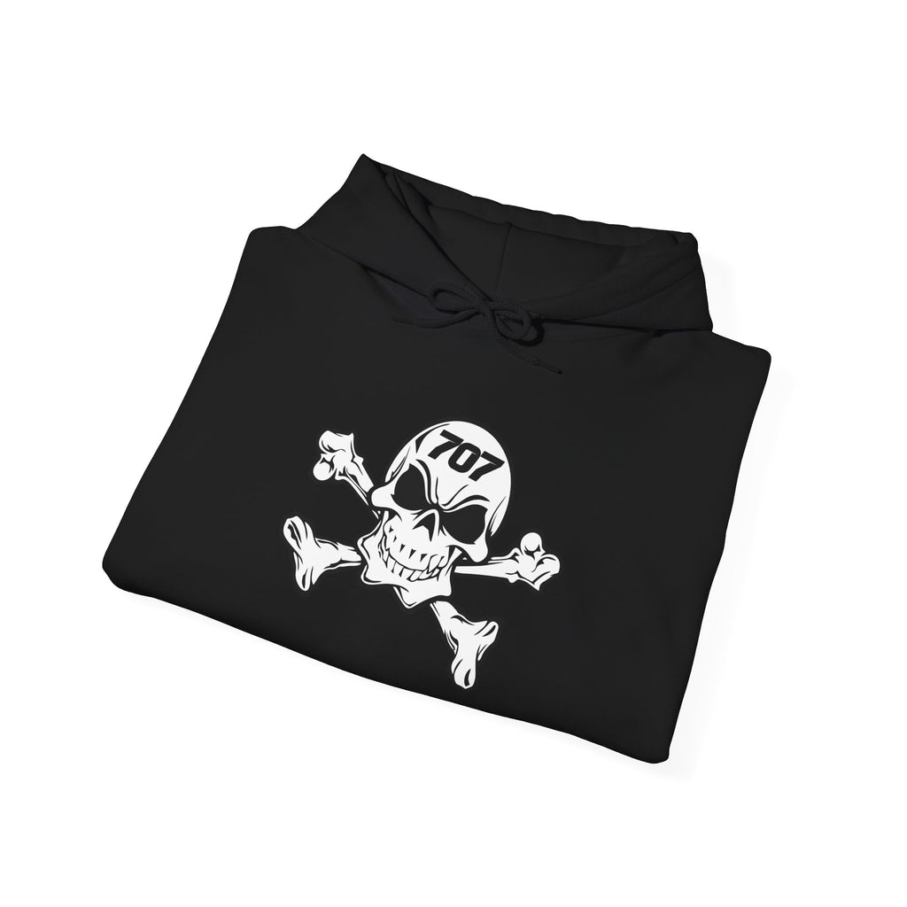 Twisted Bones Racing Hoodie — Skull & Crossbones Racing Pullover