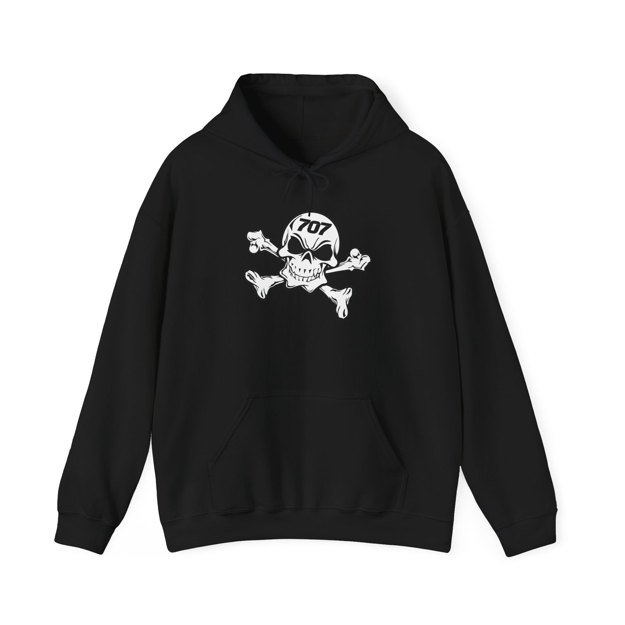 Twisted Bones Racing Hoodie — Skull & Crossbones Racing Pullover