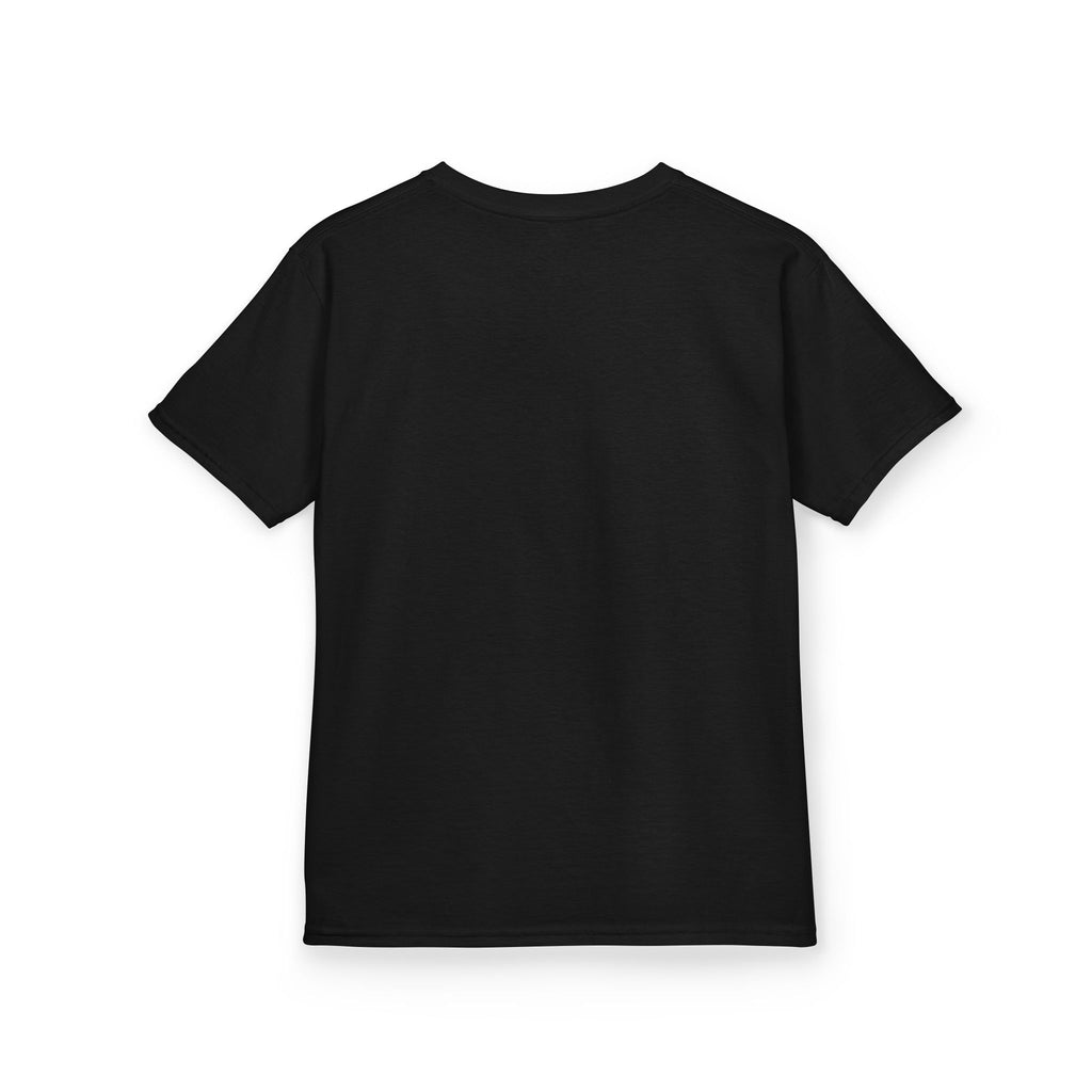 Kids T-Shirt - 'Twisted Bones' Skull & Crossbones Graphic Tee (Green Grunge)